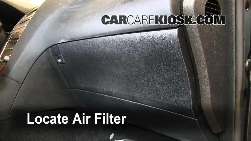 2008 Lexus ES350 3.5L V6 Air Filter (Cabin) Replace